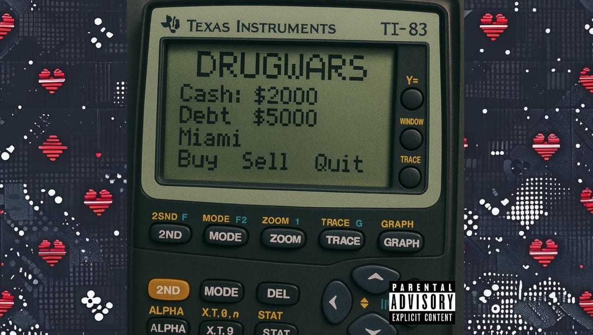 TI-83 DrugWars Post feature image