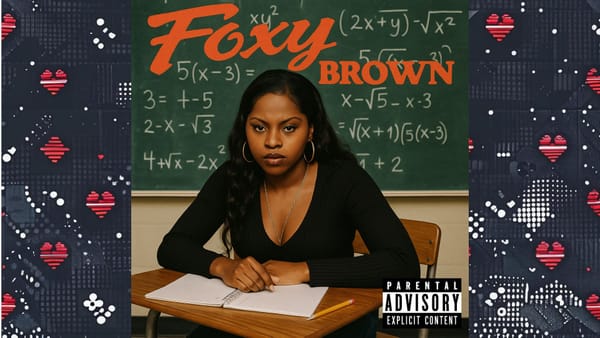 Photo of Foxy Brown performing during the 1990s hip-hop golden era